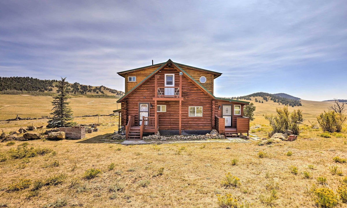Como Cabin | 22STR-00360 Fairplay Cabin w/Fire Pit, Mtn Views!