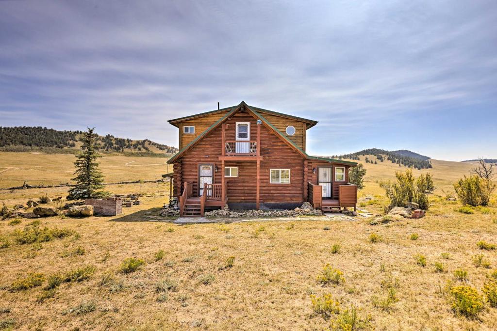 Como House | 22STR-00360 Fairplay Cabin with Fire Pit, Mtn Views!