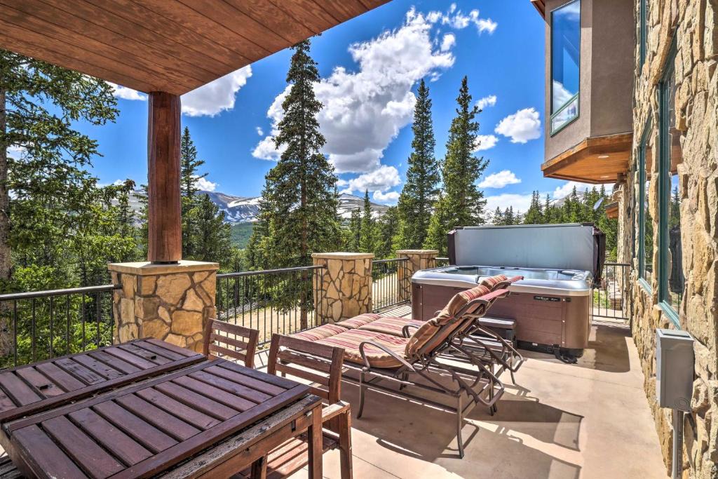 Valley of the Sun House | 24-0085 Fairplay Home with Hot Tub and Mountain Views!