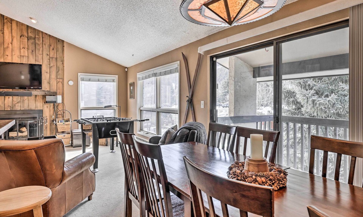 Eagle-Vail Condo | 3BR Riverfront Retreat 1 Min to Vail or BC Shuttle