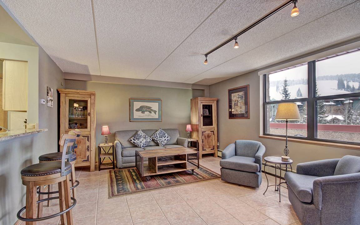 Copper Mountain Village Condo | 83 m² Condo ∙ 1 bedroom ∙ 2 guests