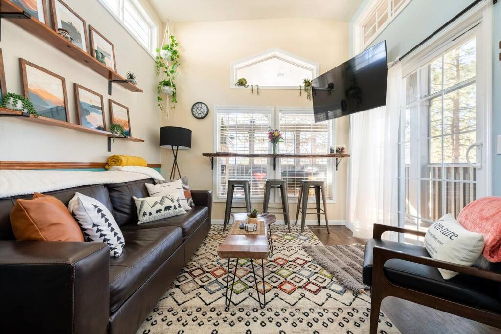 Woodland Park Apartment | A Mountain Tiny dream 2BR, Views, Patio, Fireplace