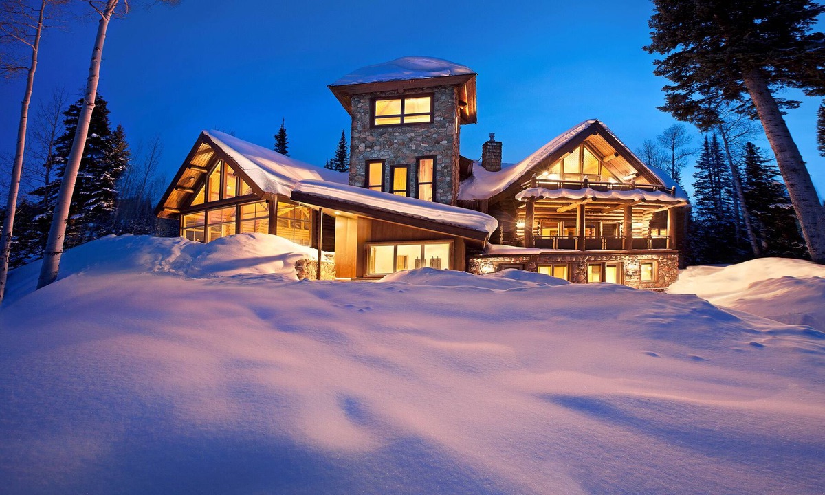 Mountain Village House | ALPEN RIDGE- Elevated Luxury Estate with Slopeside Views and Access