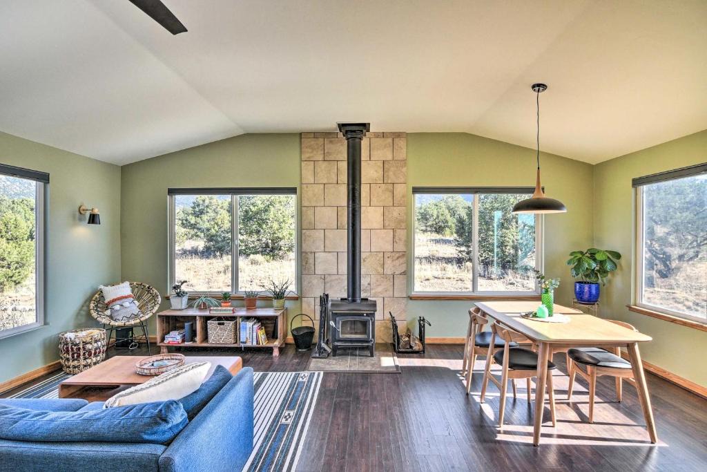 Baca Grande House | Cozy Remote Retreat Mountain Views Stargazing