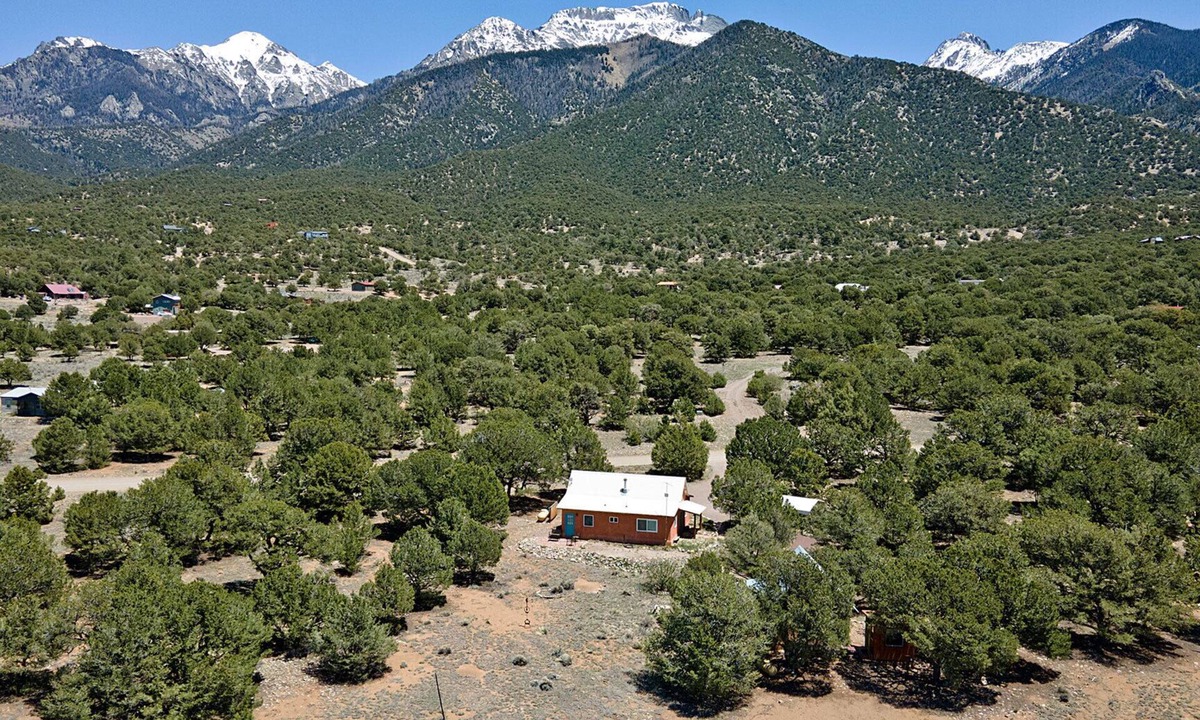 Baca Grande House | Crestone Mountain Retreat Cabin: Quiet in Nature