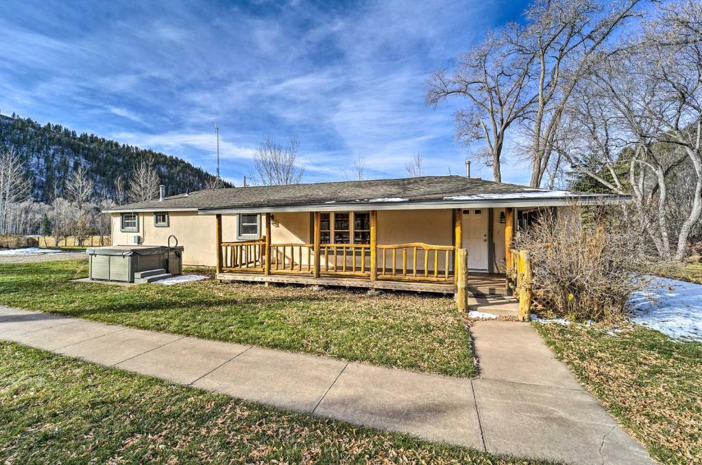 Cortez House | Dolores Ranch Cabin with Hot Tub and 1-Acre Yard!