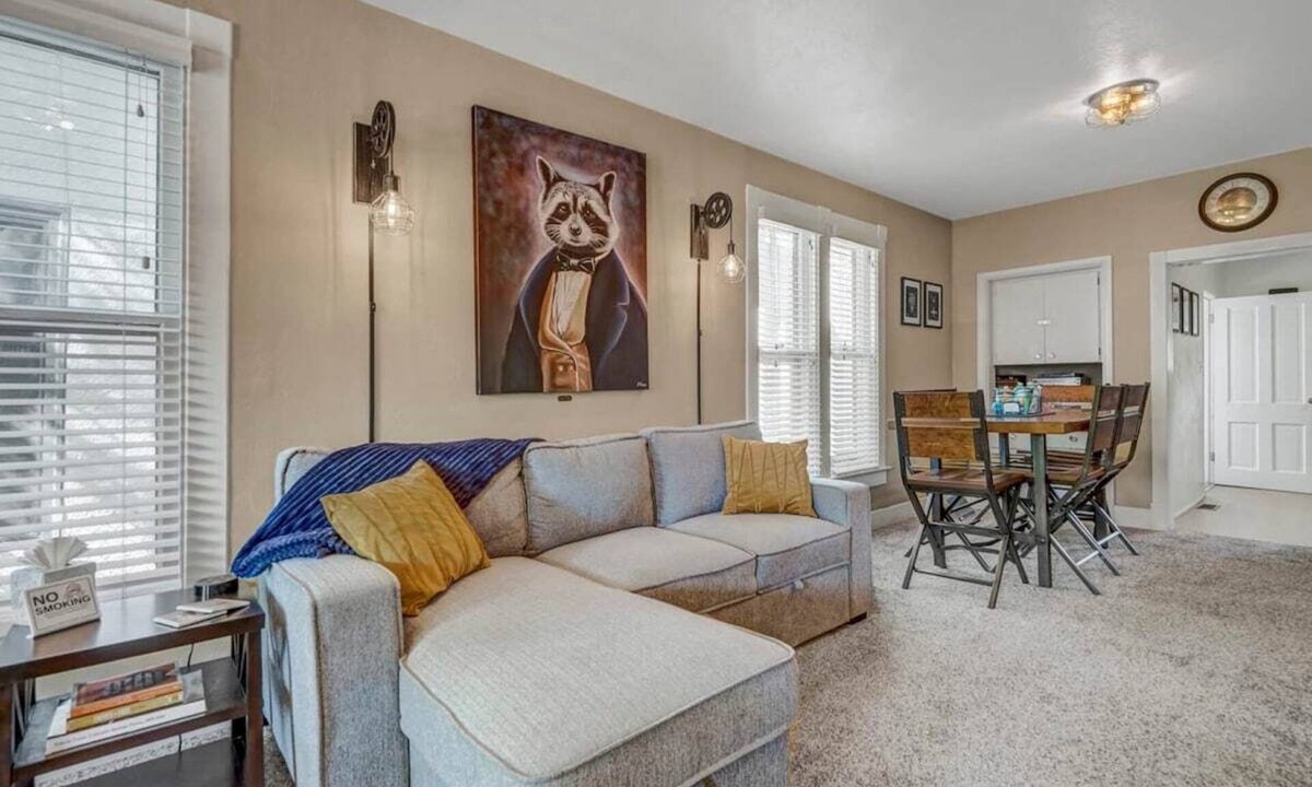 Colorado Springs House | Game Parlour! Downtown Workspace BBQ Fire Pit