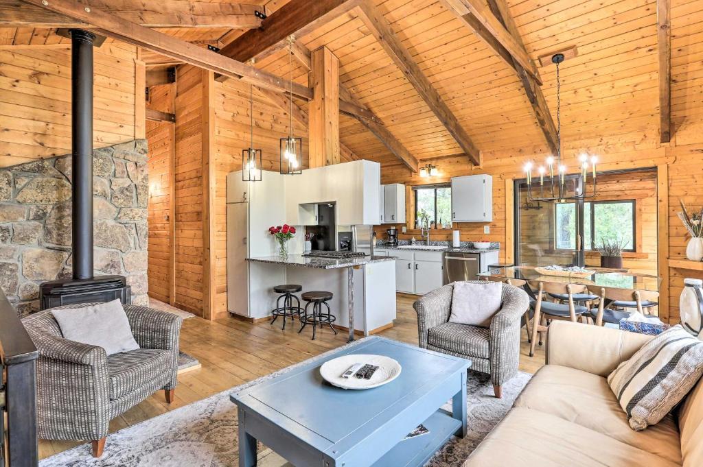 Twin Creek Village House | Luxe Pagosa Springs Cabin with Sauna and Hot Tub!