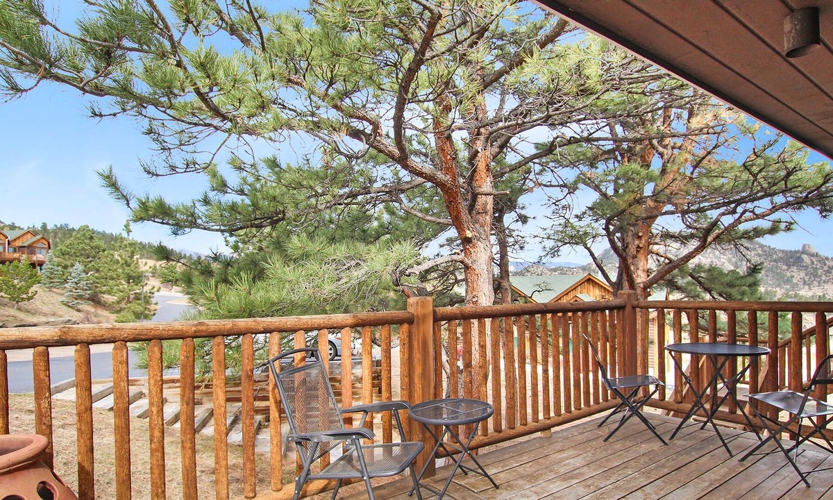 Estes Park Condo | Mount Dickinson 18B - 1 Br Condo with Mountain Views!