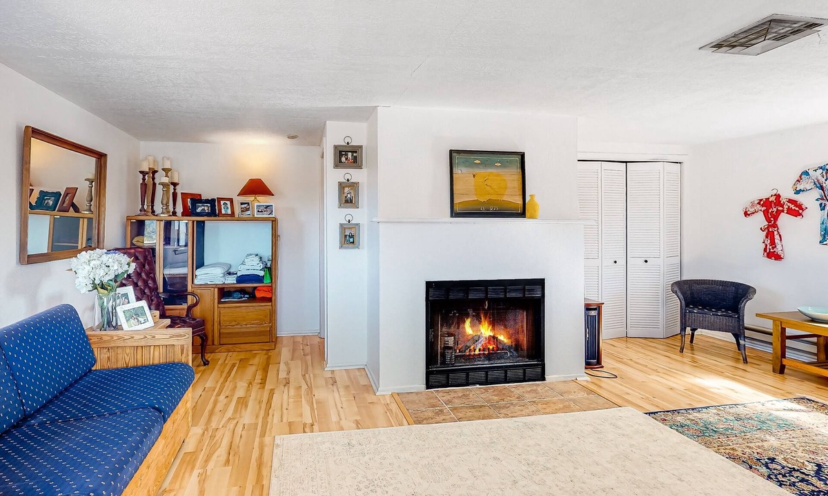 Marvel House | Mountain view home with pool, covered patio, & fireplace - secluded location