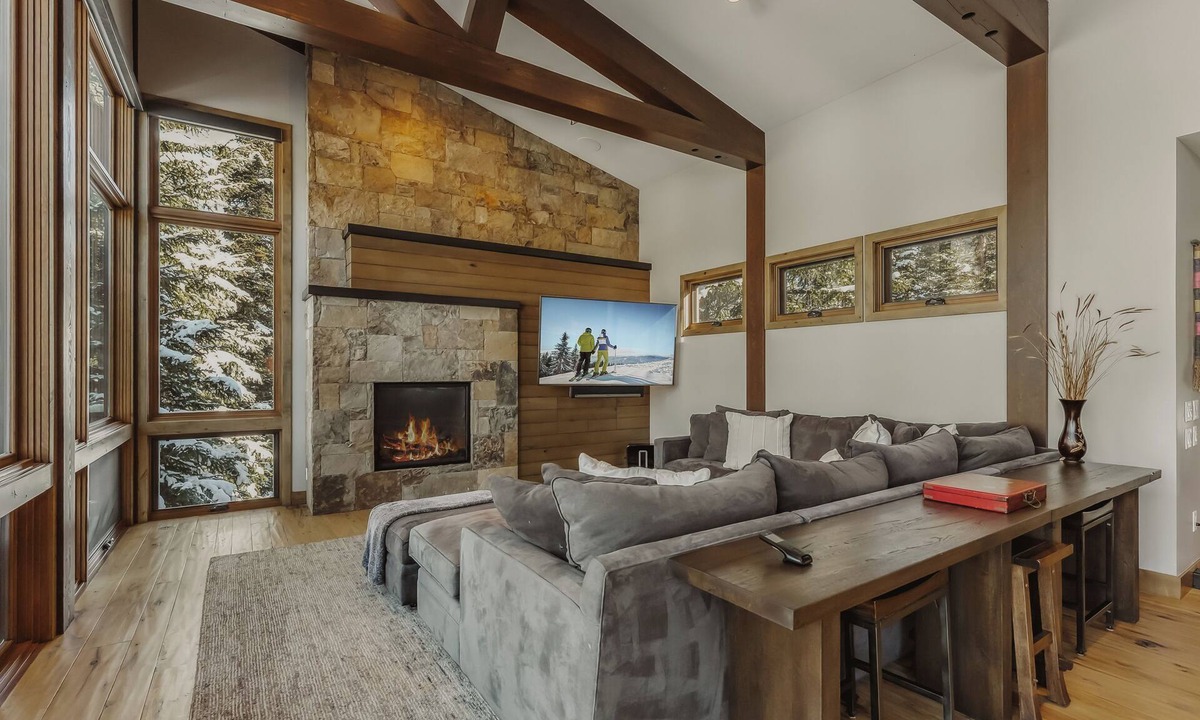 Weisshorn House | New Modern Chalet by InvitedHome | Shuttle to Ski, Lounges, Deck, Firepit, Views