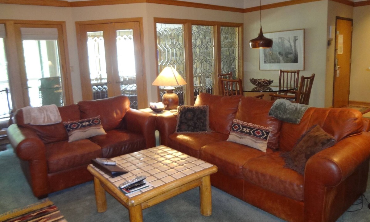 Mountain House Condo | New Private Hot Tub! Walk to Lifts, Log-Burning Fireplace, Warm and Cozy