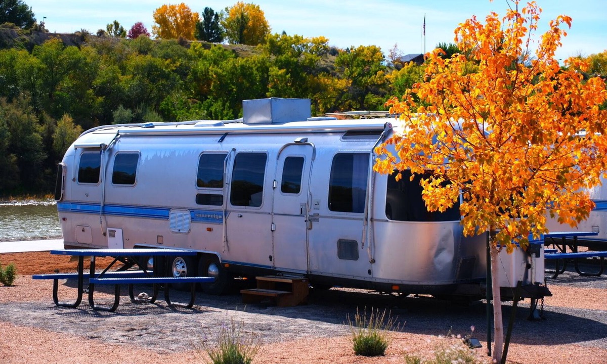 Pear Park House | Newly updated Airstream with modern amenities on the bank of the Colorado River.
