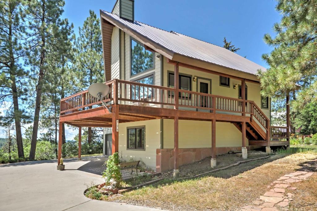 San Juan River Village House | Pagosa Springs Home w/Mtn Views - Near Wolf Creek!