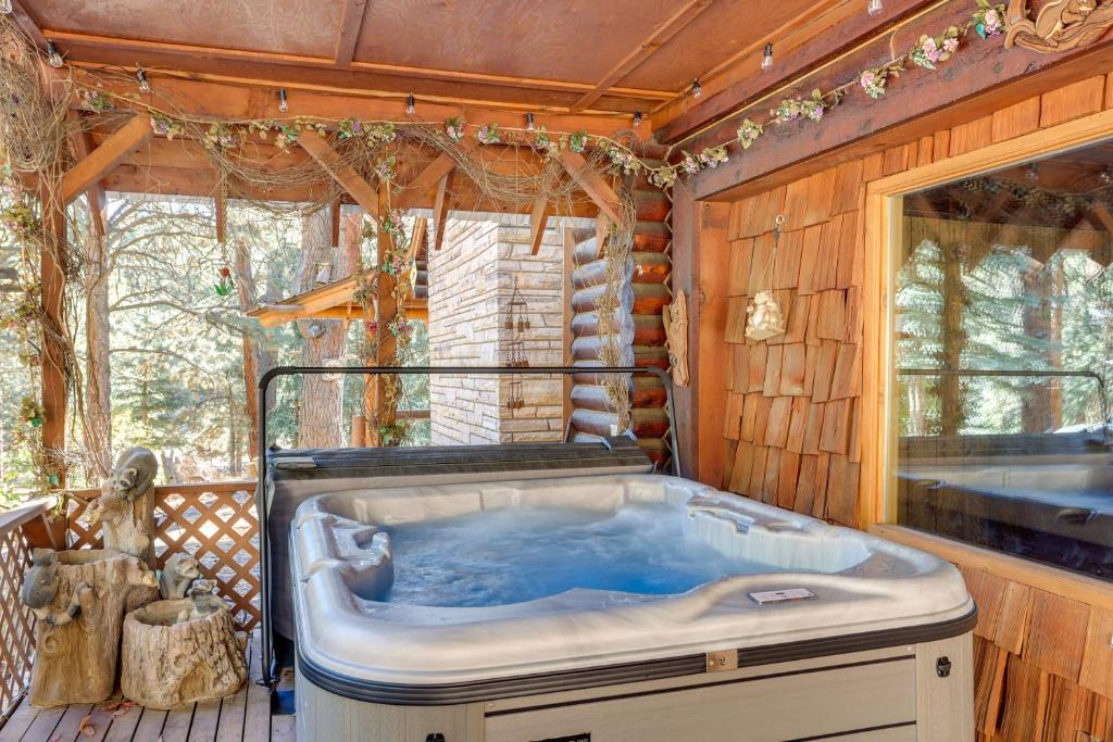 Vallecito House | Pet-Friendly Bayfield Cabin with Game Room and Hot Tub