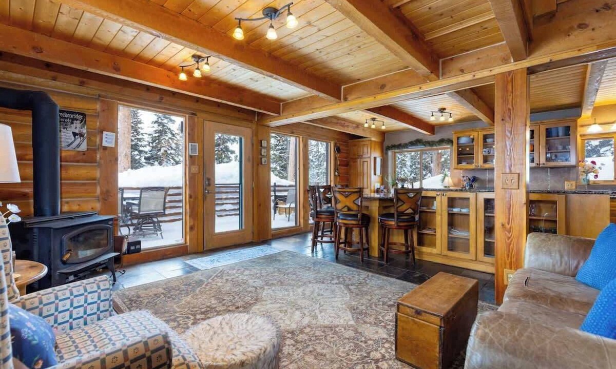 Quandary Village Cabin | Pet-Friendly Cabin with Hot Tub & Stunning Views