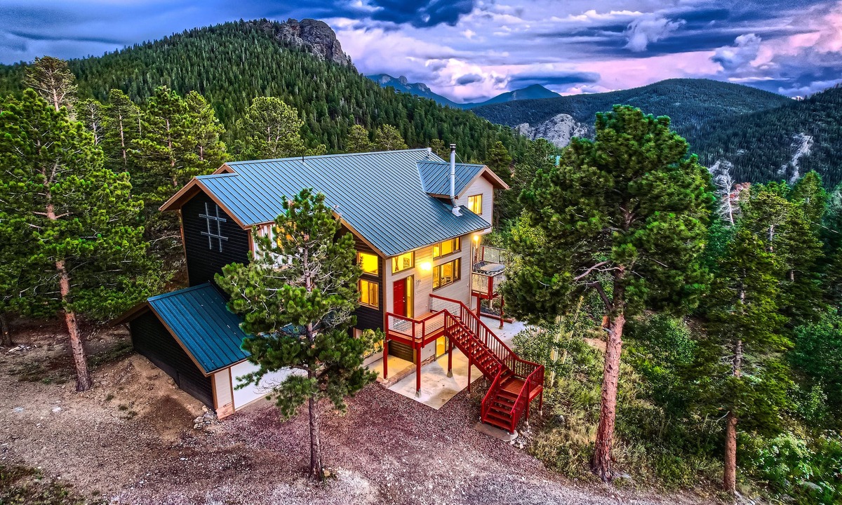 Rollinsville House | Pool Table and Media Room in 3-Level Family-Friendly Home with Gorgeous views