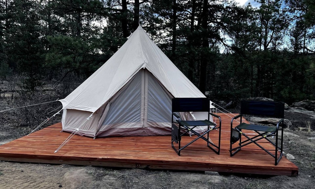 Boncarbo RV Rental | Private Bell Tent with Amazing Stargazing in Colorado