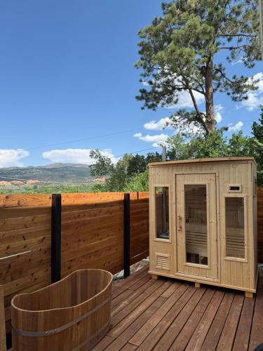 West Colorado Springs Apartment | Private Retreat with Sauna and Cold Plunge plus Epic Views