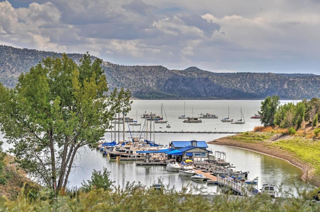 Pagosa Springs House | Quiet Pagosa Springs Cabin Lake and Mountain Views!