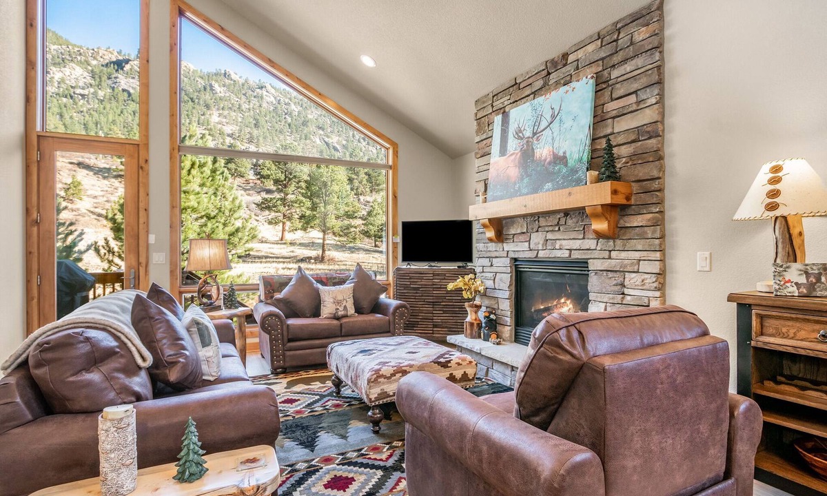 Estes Park House | River Rock Retreat – Townhome on Fall River, Near RMNP Entrance – EV #6032