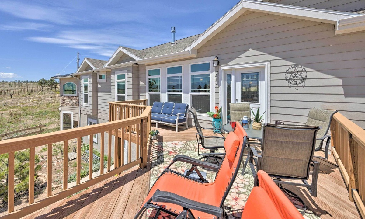 Colorado Springs House | Spacious Retreat with Hot Tub & Mountain Views!