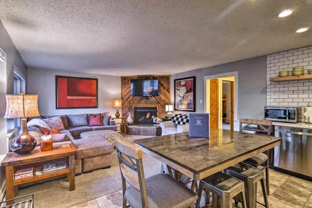 Historic District Apartment | Walk to Slopes Dtwn Breckenridge Condo on Main St
