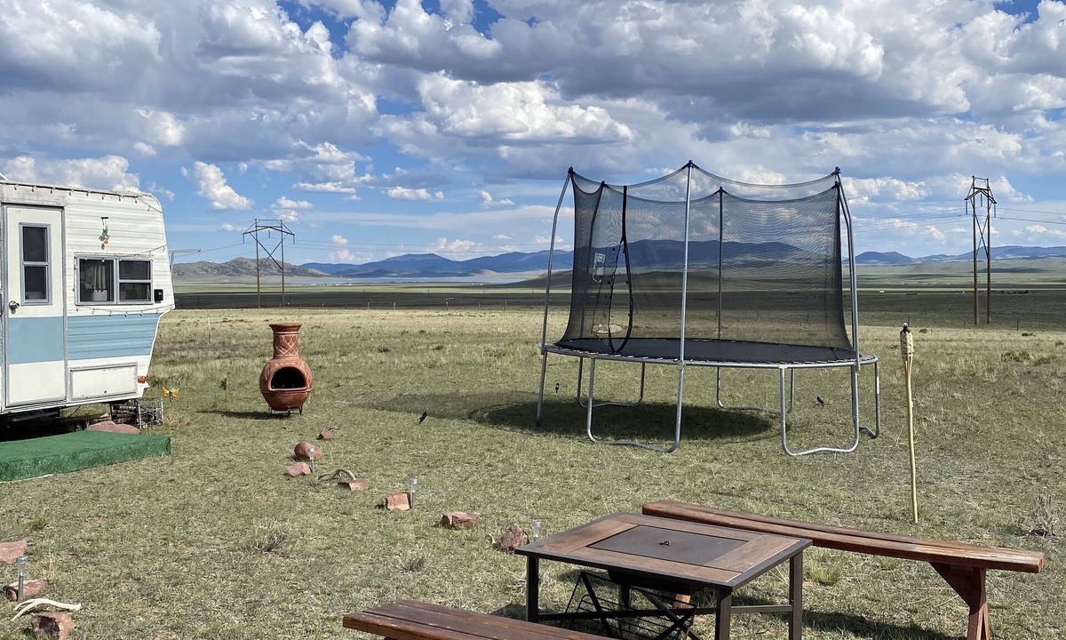 Hartsel RV Rental | WonderLust Trailer & Campsite, Heart of Colorado
