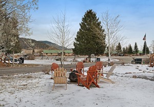 Affordable, dog-friendly lodge studio near outdoor activities w/ shared grill