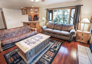 Attached cabin with King bed, Fireplace and Personal Hot Tub
