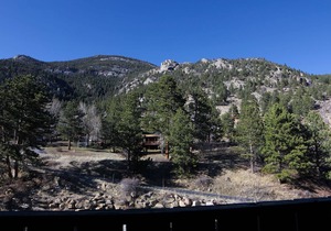 Beautiful river and mountain views prevail from this 3-bedroom, 2-bath condo.