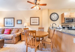 Condo in River Run Village, Slope Views, Private Balcony w/Outdoor Seating!