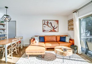 Condo with Balcony and Views - Steps to Ski Shuttle!