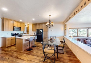 Condo with Fireplace & Outdoor Heated Pool