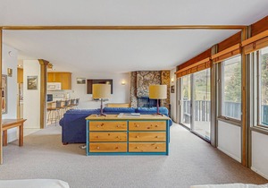 Cozy ski-in/ski-out condo with pool in summer & hot tub, year round