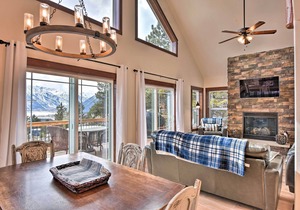 Gorgeous Twin Lakes Home w/ Deck Overlooking Mtns!