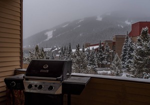 Large nicely appointed condo, giant deck, free WiFi, Heated garage parking, B