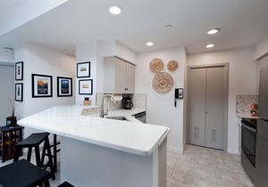 Modern Village Center Ski In/Out Condo with Slope Views