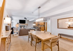 Ski-in/out condo with W/D, gas fireplace, pool, hot tub, & free WiFi