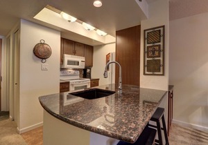 Ski in/out Cozy 1 Bedroom Condo in East Village with available hot tub! FP211