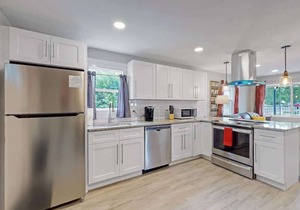 Updated 3-Bed Ranch w/King Beds, Yard & Smart TVs on Corner Lot