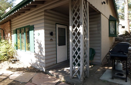 Estes Park Cabin | 1 bedroom, 1 bath attached cabin, kitchen, wood burning fireplace