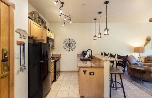 River Run Condo | 150 yds to the Gondola/Shared Pool and Hot Tub Access/Private Patio