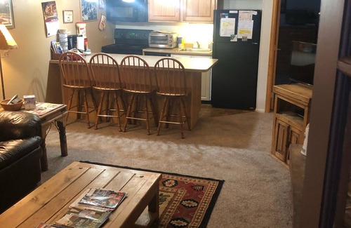 Winter Park Condo | 2 BR 1-1/4 Bath Dog friendly, Hi Country Haus 1st Flr WP Condo by river, Cozy!