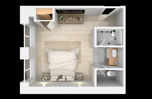 LoDo Apartment | 25 m² Studio flat ∙ 1 bedroom ∙ 2 guests