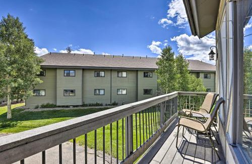 Fraser Apartment | 3-Story Home with Balcony about 6 Mi to Winter Park!