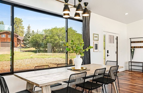 Twin Creek Village House | Beautiful, Family-Friendly Home w/ a Private Hot Tub, Fireplace, Deck, & Firepit
