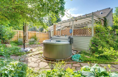 Wonderland Hills House | Boulder Vacation Rental w/ Deck & Private Hot Tub!