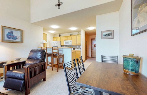 Dillon Apartment | Centrally Located Studio with Stunning Views - Near Shopping, Dining, & Skiing