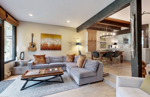 Vail House | Colorful Riverfront Chalet with Shared Pool and Hot Tub - Close to Ski Slopes